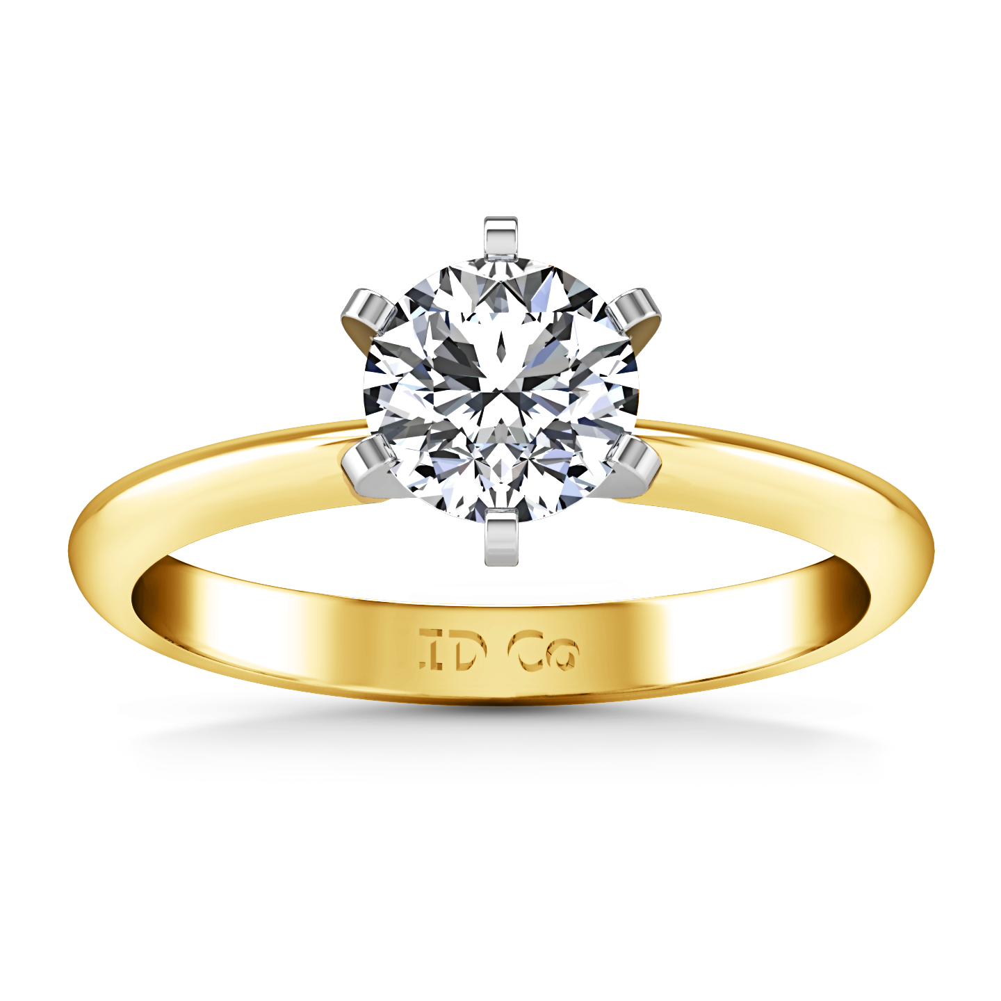 Classic Wedding Ring in 14k Yellow Gold (2mm)