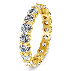 Eternity Ring Vogue  1.68 Cts 14K Yellow Gold